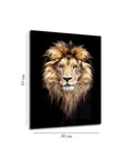 Quadro in vetro Leone