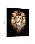 Quadro in vetro Leone