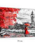 Quadro in vetro Amore a Londra