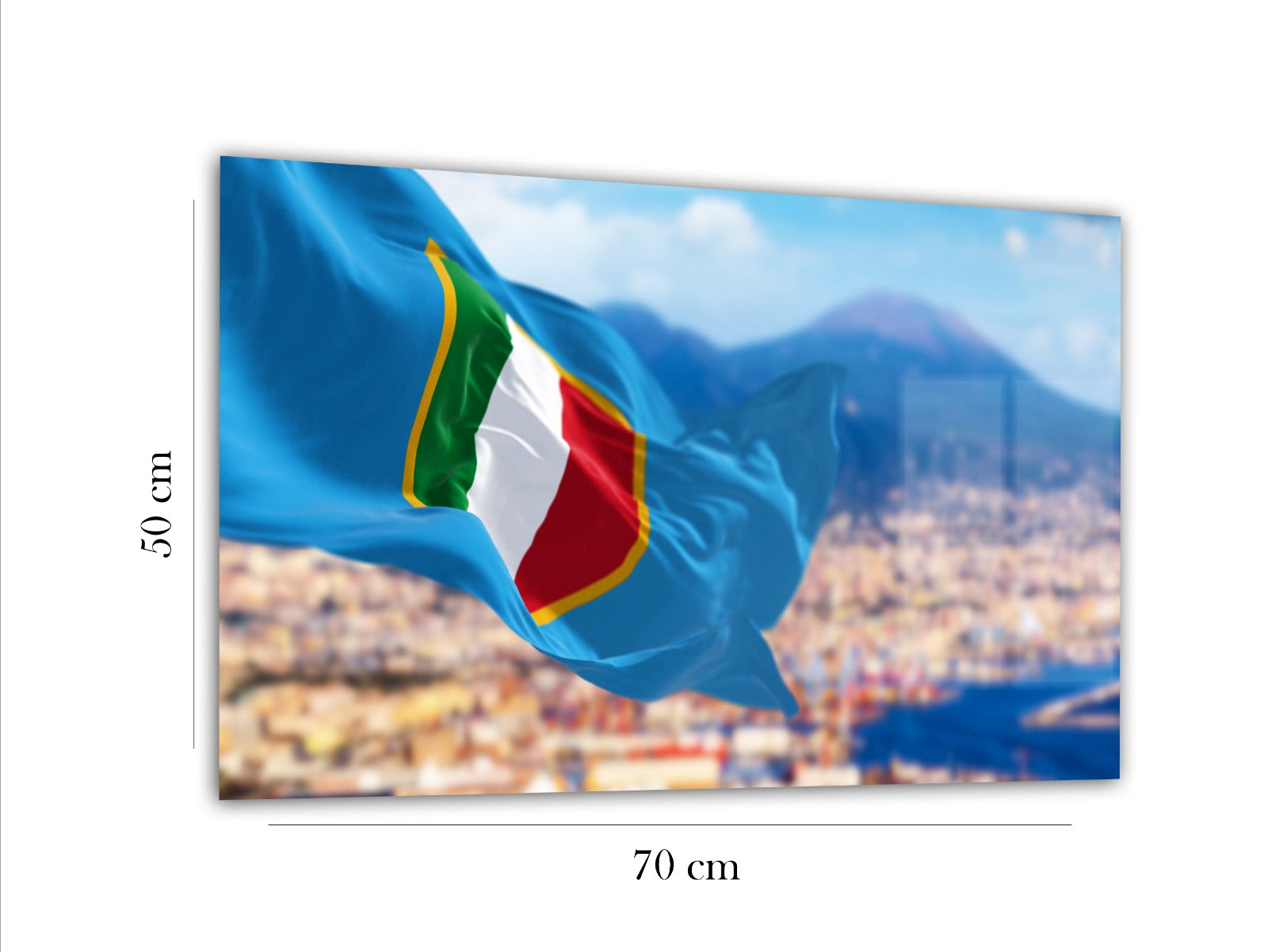 Quadro in vetro Napoli Campione – Lupegeneralstore