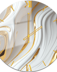Orologio Bianco e Oro Marmorizzato