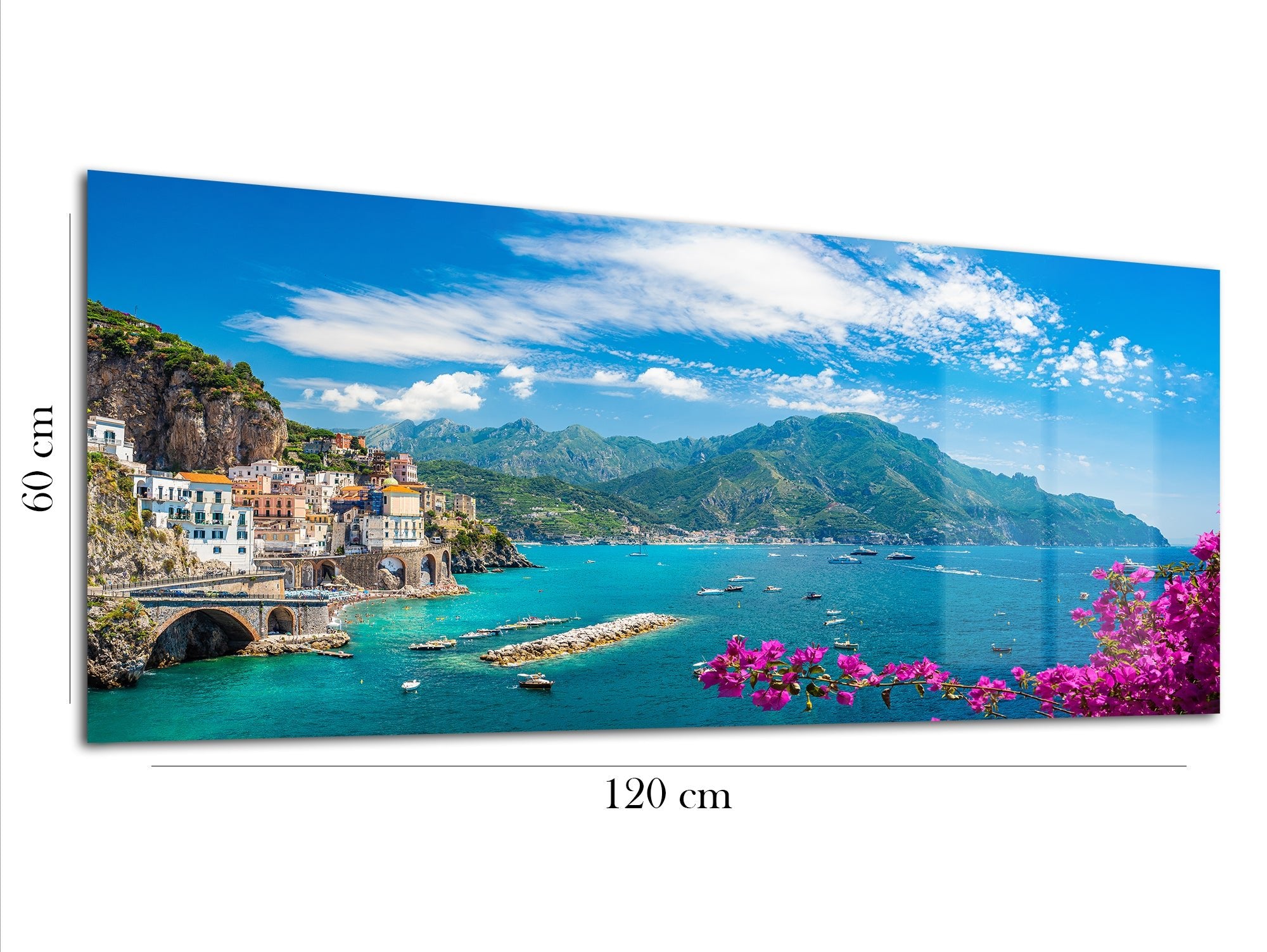 Amalfi glass painting