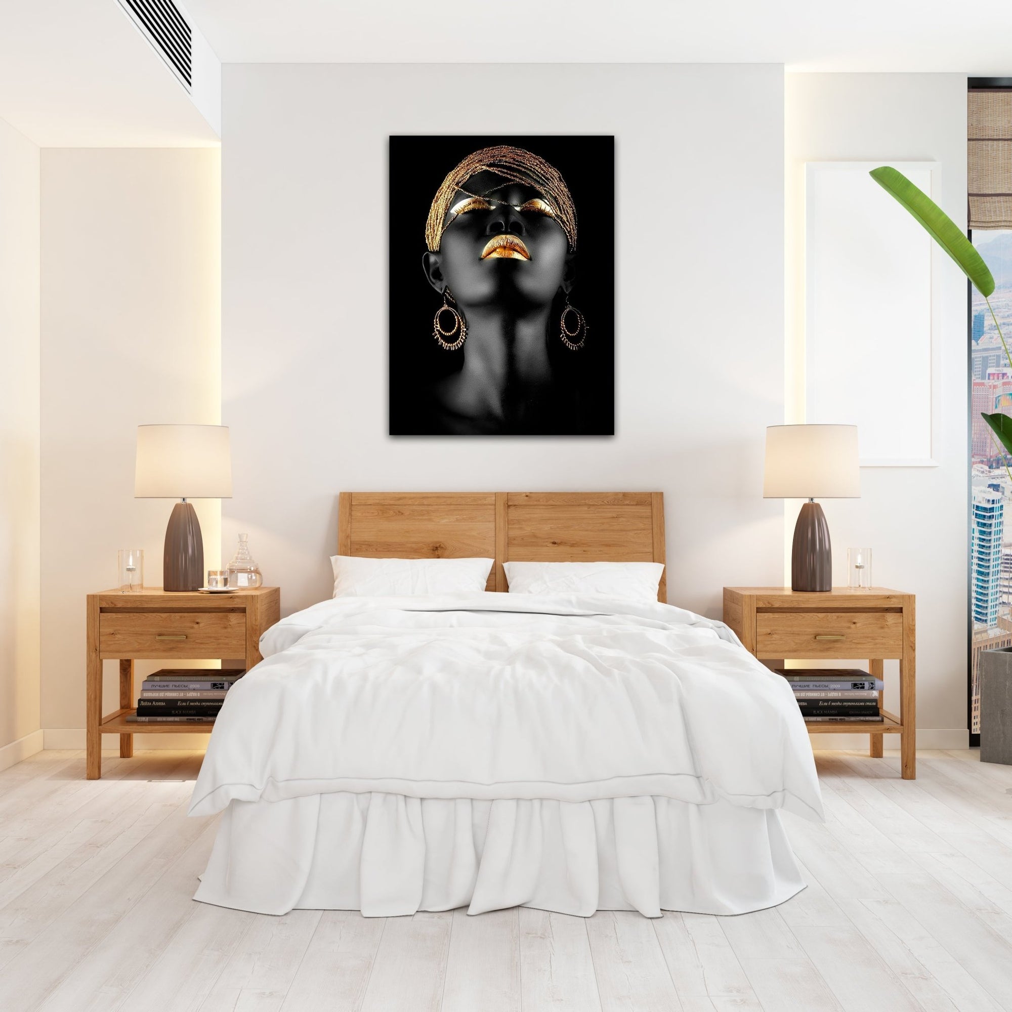 Quadro in vetro Golden Essential