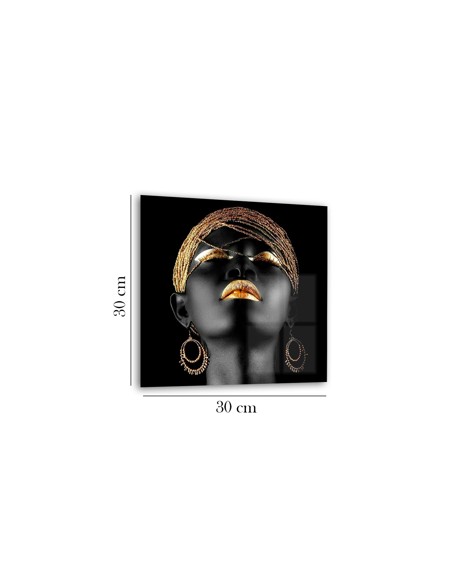 Quadro in vetro Golden Essential