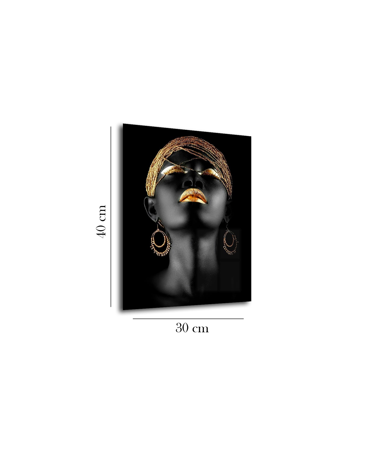 Quadro in vetro Golden Essential