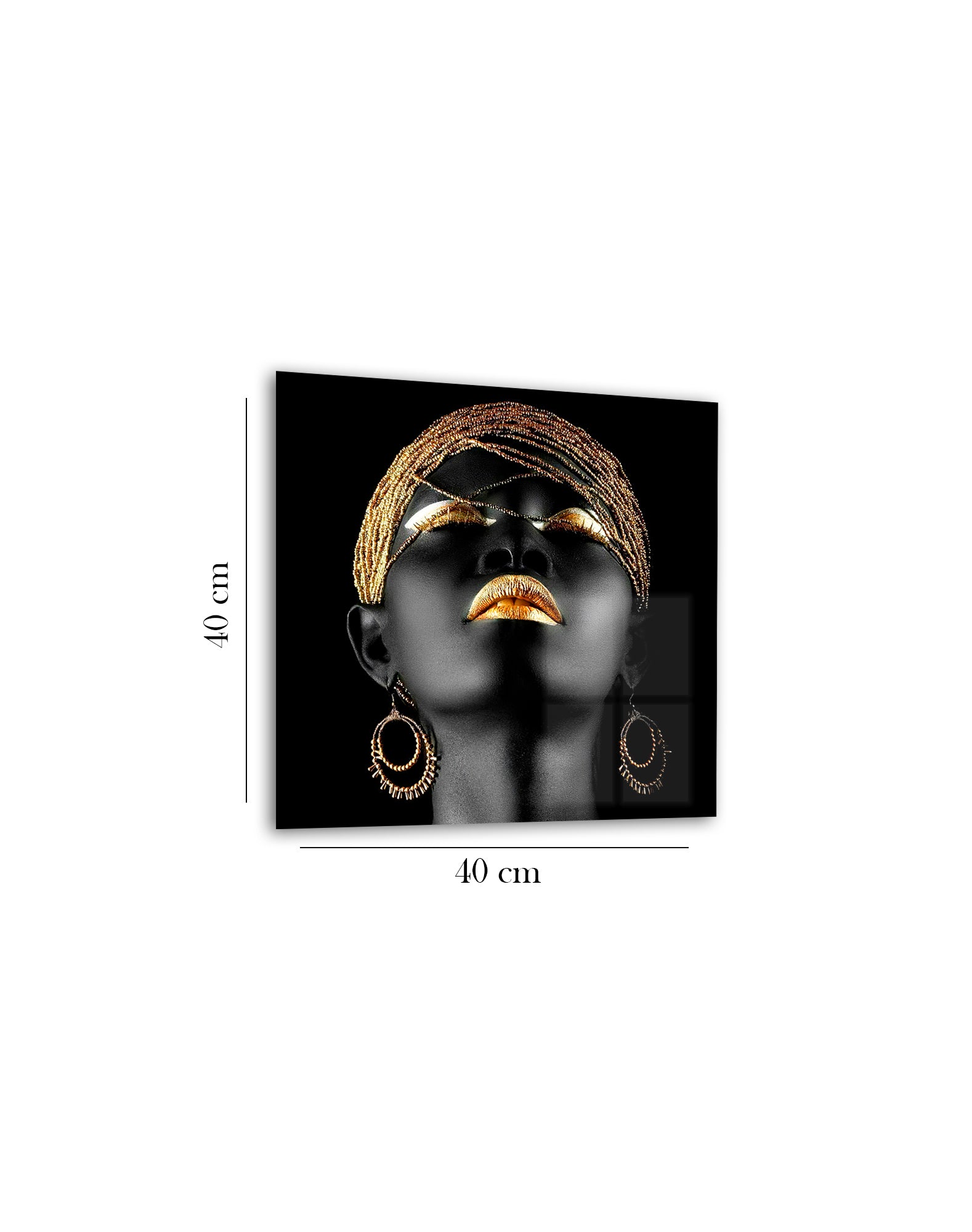 Quadro in vetro Golden Essential