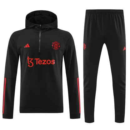 Tuta con Cappuccio Manchester United 23/24