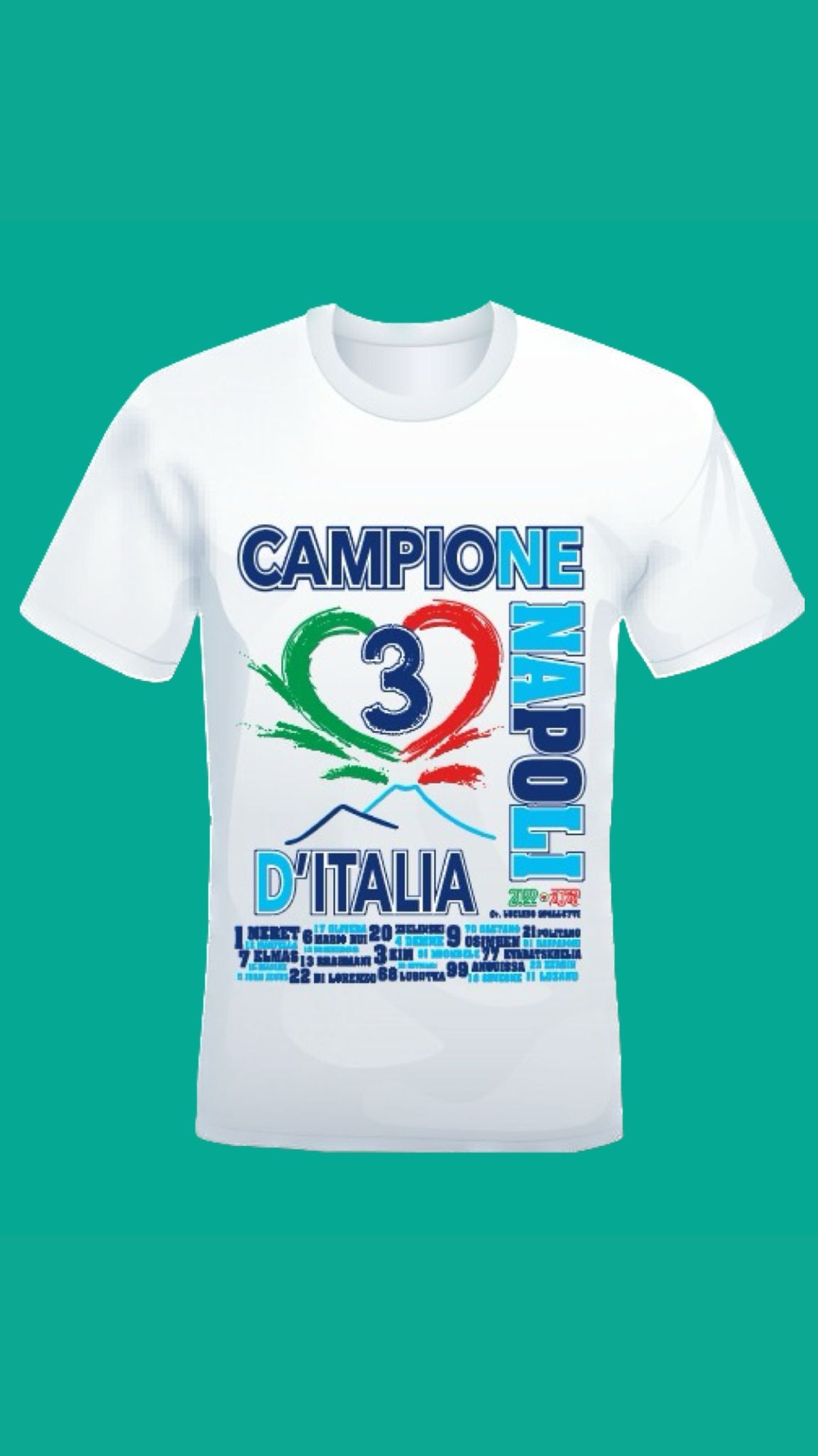 Napoli champion t-shirt